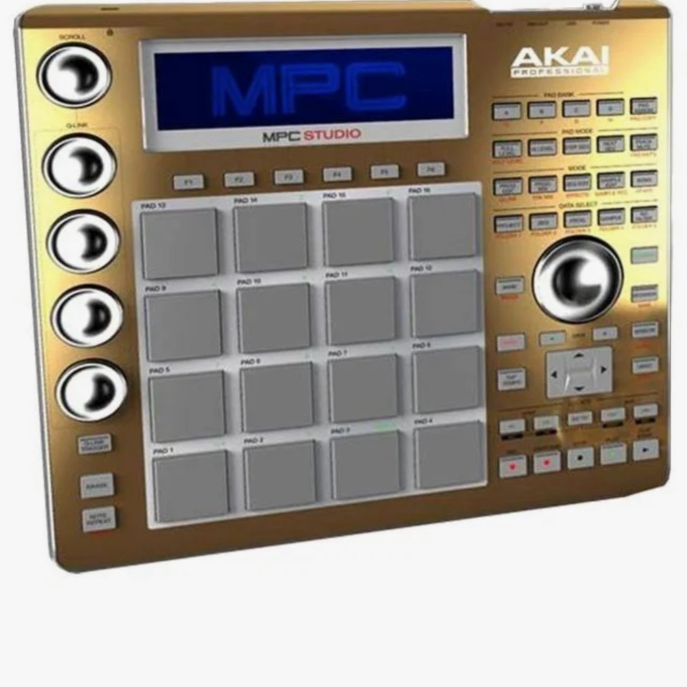 Rare Gold MPC Studio Music Production Controller Collectors Edition MAKE OFFER!!
